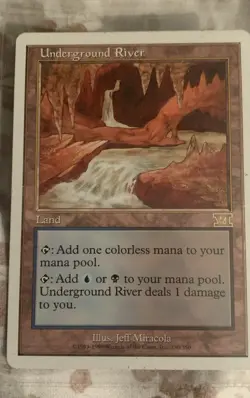 Underground River Classic MTG Core Set 6th Edition Regular - Image 1