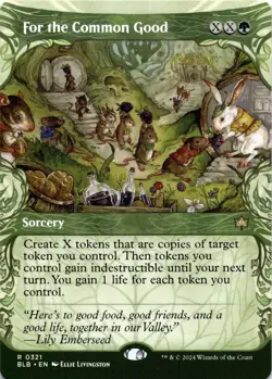 MTG For the Common Good (Showcase) NM R 321 Bloomburrow - Image 1