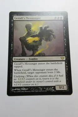 MTG Geralf's Messenger x1- -Dark Ascension-Lightly Played - Image 1