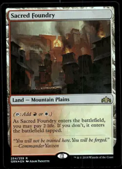 FOIL SACRED FOUNDRY GUILDS OF RAVNICA MAGIC: THE GATHERING LP - Image 1