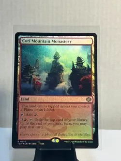 Cori Mountain Monastery Foil (Tarkir: Dragonstorm) MTG Near Mint - Image 1