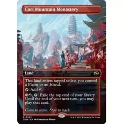 Cori Mountain Monastery - Borderless FOIL - MtG Tarkir Dragonstorm - NM - Image 1