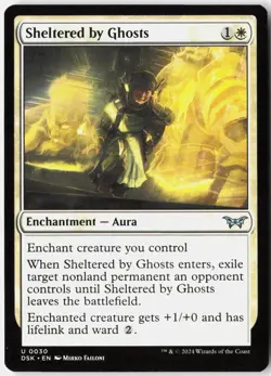 SHELTERED BY GHOSTS 30 DUSKMOURN: HOUSE OF HORROR MAGIC: THE GATHERING NM - Image 1
