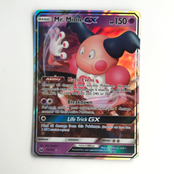 Mr Mime GX 56/168 Sun & Moon Celestial Storm Ultra Rare Holo Pokemon TCG NM - Image 1