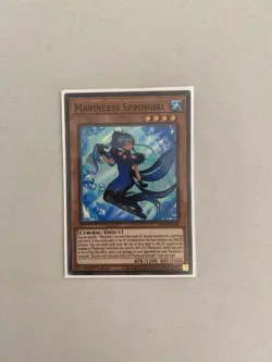 Yugioh Marincess Springirl LED9-EN031 Super Rare 1st Edition NM - Image 1