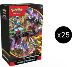 Pokemon TCG ME05 PITCH BLACK 25 BOX BOOSTER BUNDLE CASE Sealed - Image 1