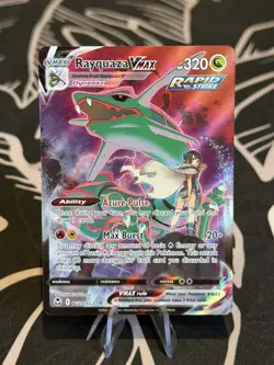 Rayquaza VMAX Tg20/Tg30 Pokemon 2022 Silver Tempest Trainer Gallery NM - Image 1