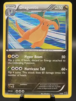 Dragonite 5/20 Dragon Vault Holo Pokemon TCG - Image 2