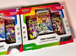 2 Pokemon TCG First Partner Illustration Collection Series 1 Promo Fast Dispatch - Image 3