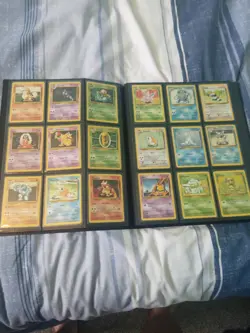 Complete Base Set 102/102 Pokemon Cards WOTC Master with Folder/Binder Vintage - Image 4