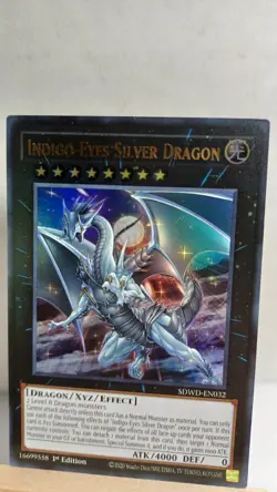 Indigo-Eyes Silver Dragon 1st Edition [LP] - Yu-Gi-Oh! SDWD [Ultra Rare] - Image 1