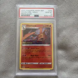 Pokemon vivid voltage - PSA 10 Charizard SWSH 066 PreRelease STAMP Holo - Image 1