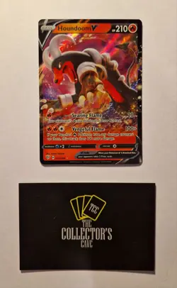 Pokemon TCG Houndoom V 021/189, Sword & Shield - Darkness Ablaze - Image 1