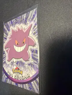 Pokemon TCG Topps Pokemon Trading Cards Gengar 94 Rare Ghost English - Image 2