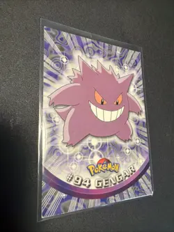 Pokemon TCG Topps Pokemon Trading Cards Gengar 94 Rare Ghost English - Image 3