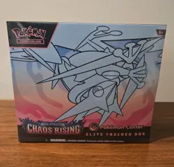 Pokemon Center Chaos Rising Elite Trainer Box PC ETB Sealed NEW - Image 1