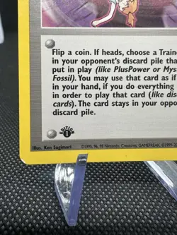 Pokemon 1st Edition Sabrina's Psychic Control 121/132 Gym Challenge - Image 5