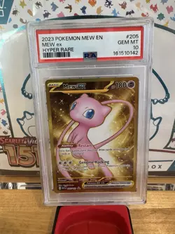 Pokemon Mew 2023EN-151#205 Mew EX Hyper Rare PSA 10 Gem MT - Image 1