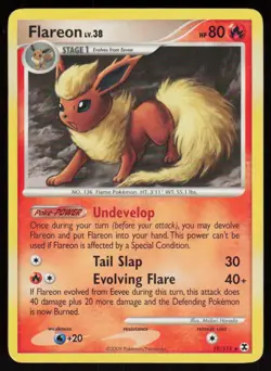 Flareon 19/111 Rare Rising Rivals Pokemon LP - Image 1