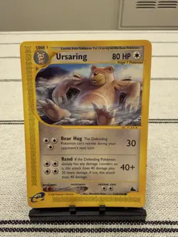 Pokemon Ursaring 110/144 Skyridge E-Reader English Stage 1 80HP 2003 - LP - Image 1