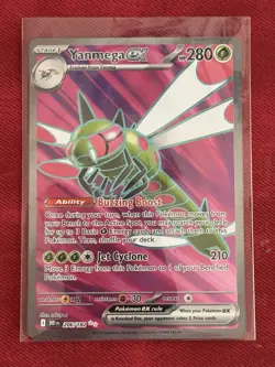 Pokemon TCG Yanmega ex 206/182 Sv10: Destined Rivals Holo - Image 1