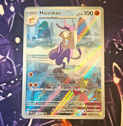 Pokemon Mienshao Full Art Illustration Rare Holo 134/086 Sv White Flare 100 HP - Image 1