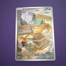 POKEMON ME03 PERFECT ORDER ESPURR 095/088 ILLUSTRATION RARE - Image 1