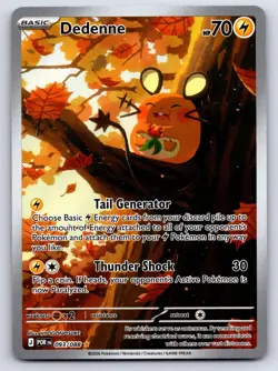 Dedenne 093/088 Holo Illustration Rare Perfect Order Pokemon Near Mint - Image 1