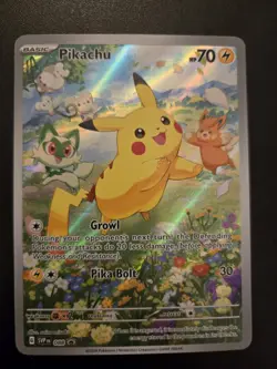 Pokemon Pikachu Holo Trading Card 170/198 Scarlet & Violet Mint condition, Rare. - Image 1