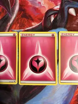 Lot Of 3 Pokemon Fairy Energy’s 140/146 XY Regular LP - Image 3