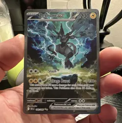 Pokemon Company Zekrom ex 166/086 Sv: Black Bolt SIR Holo ENG 230 HP - Image 1