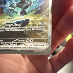 Pokemon Company Zekrom ex 166/086 Sv: Black Bolt SIR Holo ENG 230 HP - Image 3