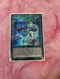 Yugioh: Invocation - Quarter Century Secret Rare - RA04-EN281 - Near Mint - Image 1