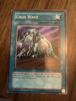 Yu-Gi-Oh TCG Cold Wave PSV-062 First Edition Light Play - Image 1