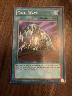 Yu-Gi-Oh TCG Cold Wave PSV-062 First Edition Light Play - Image 2