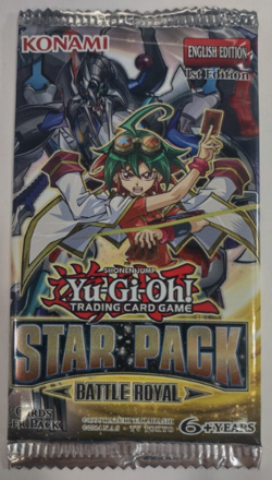 Yu-Gi-Oh! - Star Pack Battle Royal Booster Pack (1st Edition) - Factory Sealed - Image 1