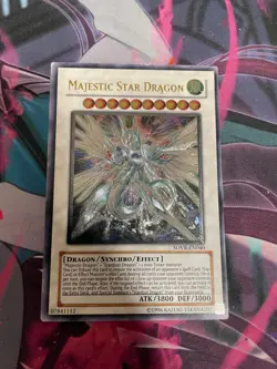 YUGIOH - MAJESTIC STAR DRAGON - ULTIMATE RARE - UNLIMITED - LP - SOVR - Image 1