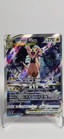 Pokemon TCG Zeraora VSTAR GG43/GG70 Galarian Gallery Ultra Rare NM Crown Zenith - Image 1