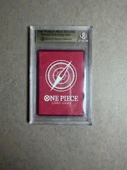 One Piece Boa Hancock Gold Leader OP07-038 Gold L Textured BGS 10 Leader JP 2025 - Image 2