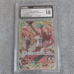 One Piece Jewelry Bonney 2025 Legacy of the Master Secret Rare CGC 10 Gem Mint - Image 1