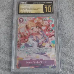 One Piece Charlotte Pudding 2025 Japanese Super Rare Alternate CGC 10 Pristine - Image 1
