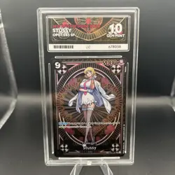 One Piece CCG Stussy SP OP07-085 A Fist of Divine Speed OP11 ACE 10 Perfect Subs - Image 1