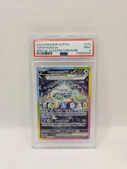 Pokemon Card Terapagos EX 170/142 Corona Astrale PSA 9 Mint Full Art ENG - Image 1