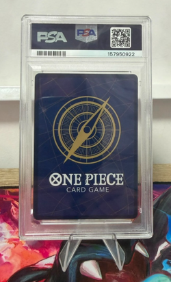 Monkey D. Luffy OP07-109 Super Rare GEM MINT PSA 10 ROBIN SR PSA10+BOA SR PSA10 - Image 2