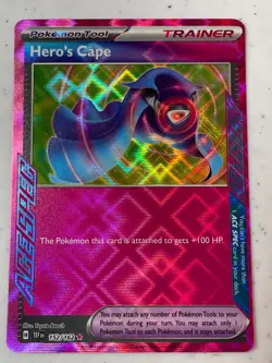 Pokemon Cards Hero's Cape 152/162 Temporal Forces ACE SPEC Rare NM A - Image 2