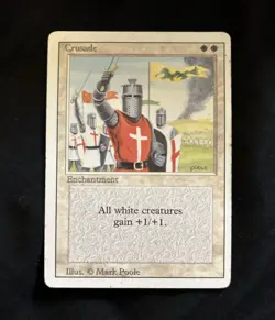 Magic: The Gathering Crusade Enchantment Card White Regular English - Image 1