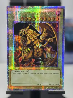 Yu-Gi-Oh! Egyptian God Cards Obelisk Slifer Ra LC01 Quarter Century Secret Rare - Image 5