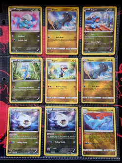 Pokemon TCG 9 Card Lot Bagon Shelgon Salamence English Regular Dragon Holo Mint - Image 1