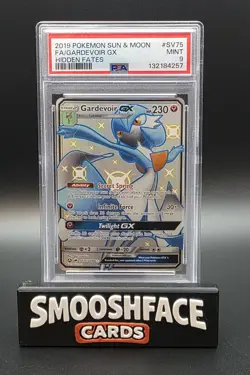 Gardevoir GX SV75/SV94 Hidden Fates Full Art Shiny Pokemon Card PSA 9 - Image 1