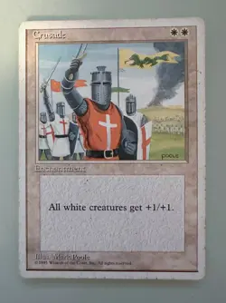 Crusade -- MTG card - Image 1